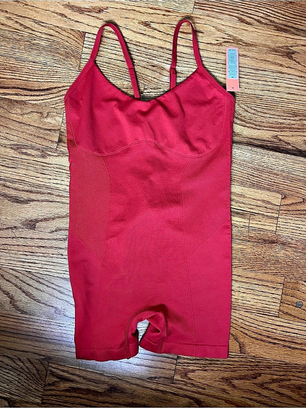 Colsie Deep Red Bodysuit in Medium NWT